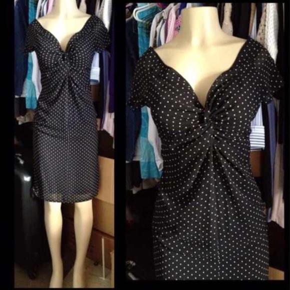 Black Polka Dot Dress