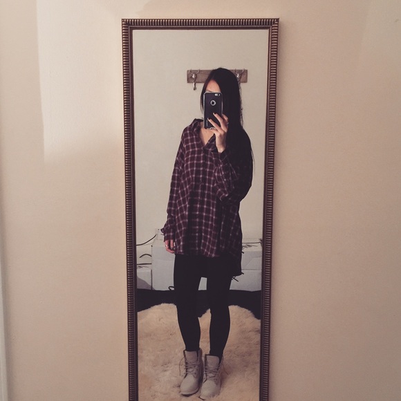 🚫Sold🚫 Vintage Plaid Flannel🍕 - Picture 2 of 4