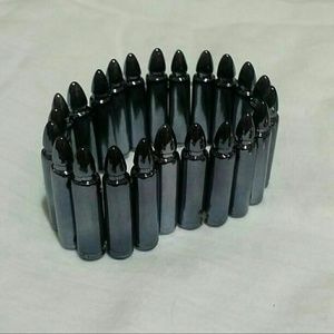 New real looking strecth bullets bracelet