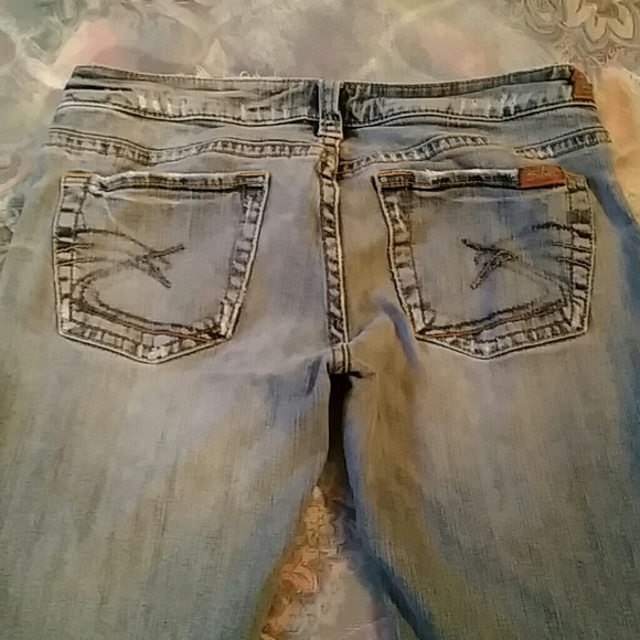 Silver jeans