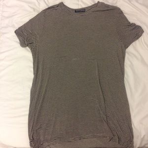 Striped T-shirt dress