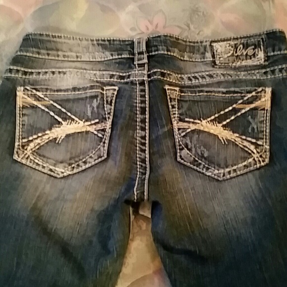 Silver jeans