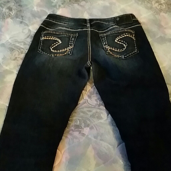 Silver jeans