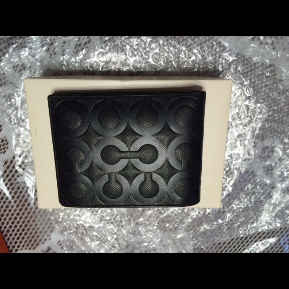 Mens coach wallet