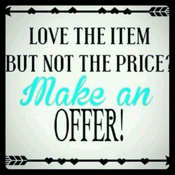 All reasonable offers accepted!!