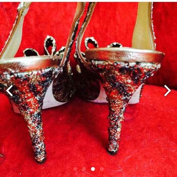 Kate Spade Pink Glitter Heels👠👠👠 - Picture 3 of 4