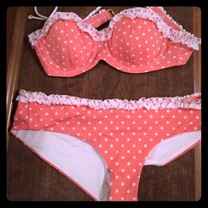 Polka-dot bikini