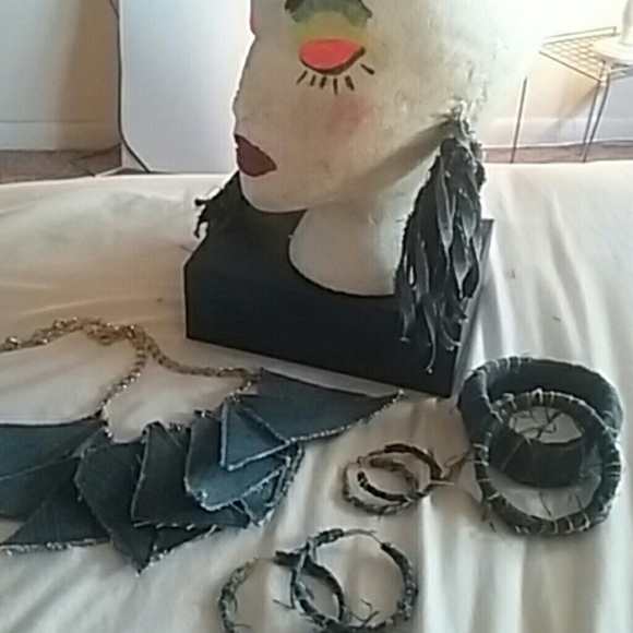Blue jean jewelry /2 items sold each