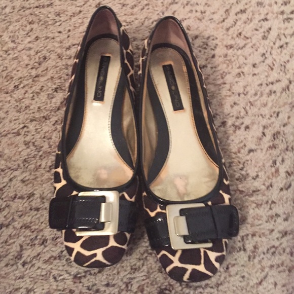 Giraffe Print Bandolino Flats