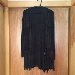 T Party Fringe Sweater