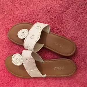 White Hot Cakes sandals