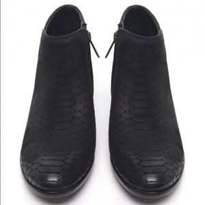 Sam Edelman Icon Boot - Black snakeskin