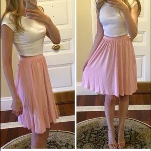 Asos pink skirt. Nwt. Size 0