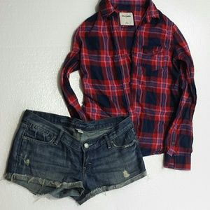Abercrombie & Fitch Plaid Shirt - Donated