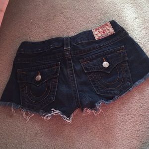 True Religion Jean Shorts