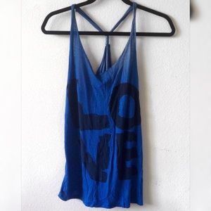 LOVE Braided Racerback Tank