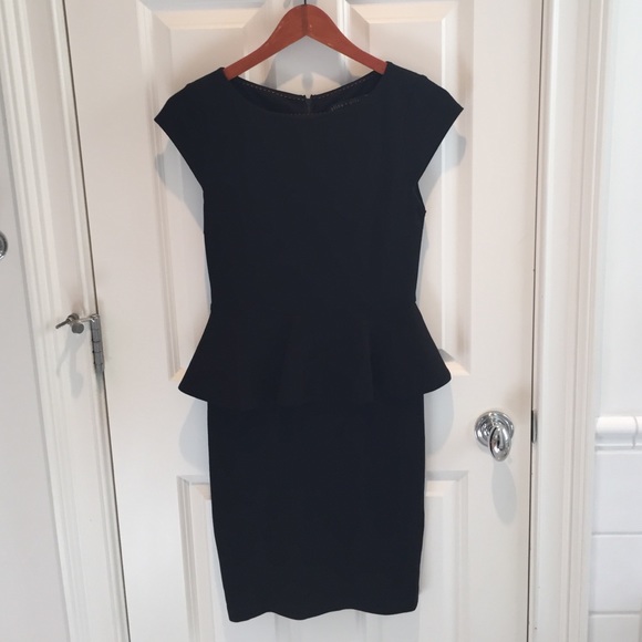 Alice + Olivia Employed. Peplum Dress