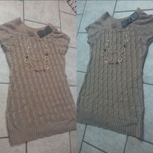 Sweater dress/tunic sz M