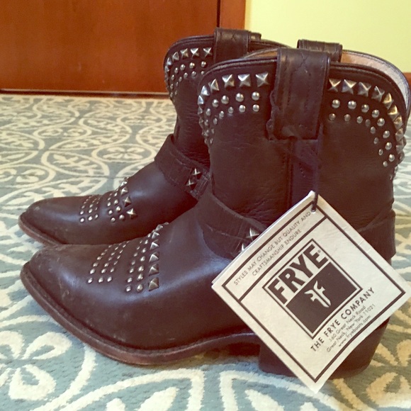 Frye Studded Boots