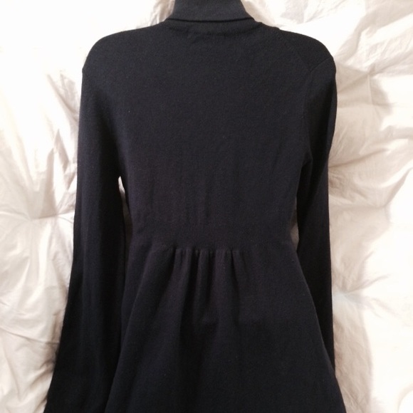 REBECCA TAYLOR Turtle Neck Wool Dress - Picture 3 of 4