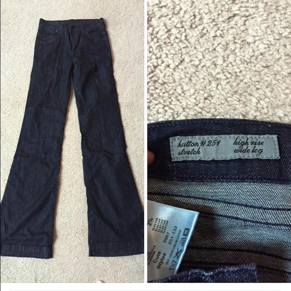 Citizens of humanity size 26 jeans. Wide leg