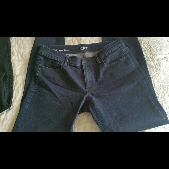 Supper Skinny Jeans - Ann Taylor Loft