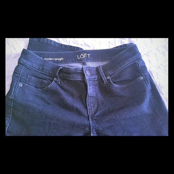 Loft Modern Straight Jeans