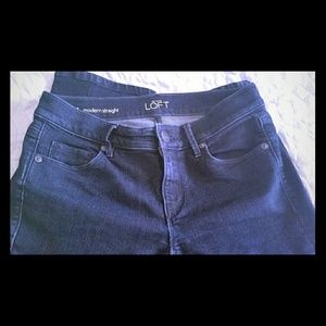 Loft Modern Straight Jeans