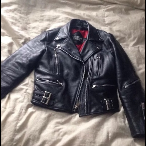 Straight to Hell Leather Jacket (small - medium) - Picture 1 of 4