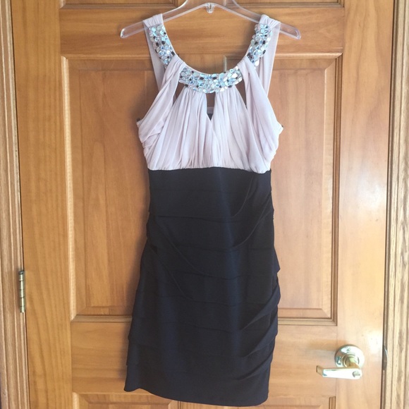 Cocktail or homecoming mini dress.