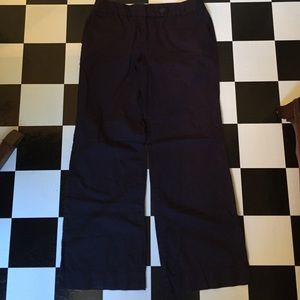 JCrew Navy Broken In Twill Chinos