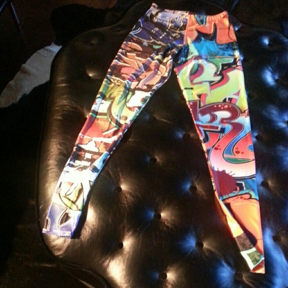 Grafitti Insired Leggings