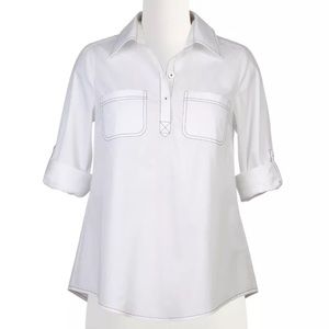 eShakti Cotton Poplin Tunic Small 4