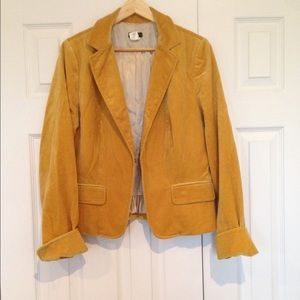 J crew velvet blazer