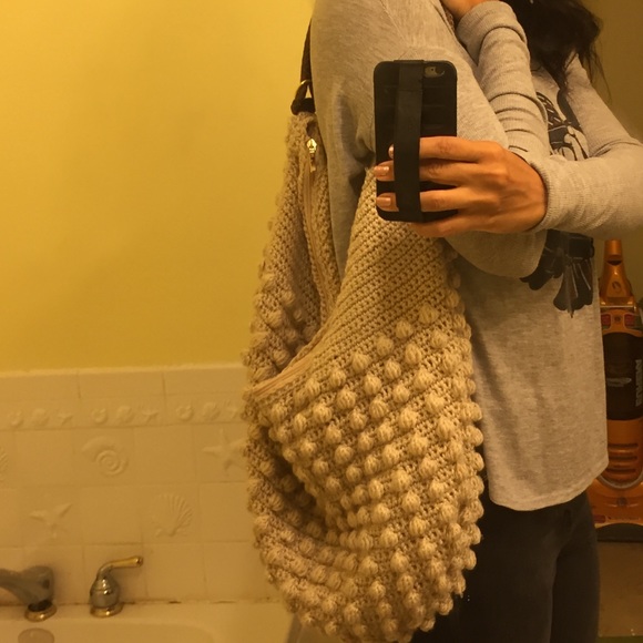 🔴SOLD!🔴 Large crochet bag🌟 - Picture 4 of 4