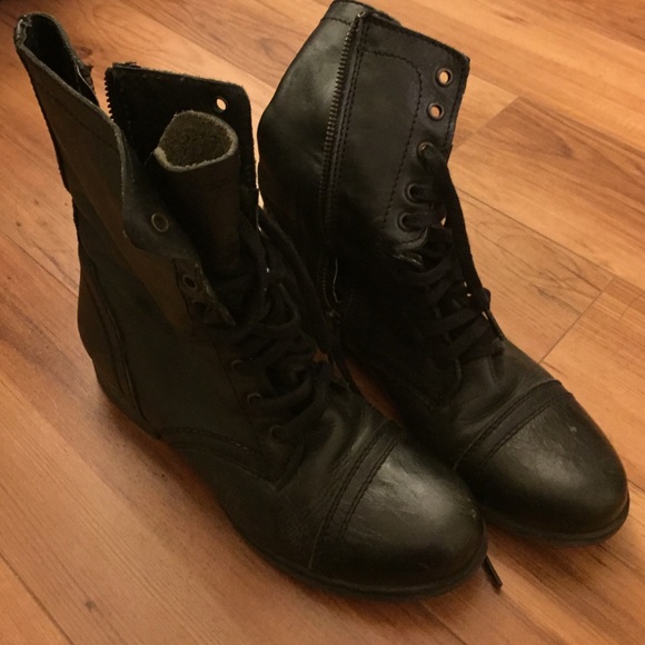 Steve Madden Combat Boots