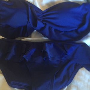 ✨SOLD✨ASOS bikini set. Navy/royal blue