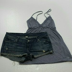SOLD Abercrombie & Fitch Distressed shorts