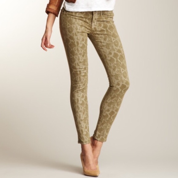 RICH & SKINNY Legacy snakeskin skinny pants