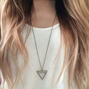 Flash Sale Brandy Triangle Necklace Sale