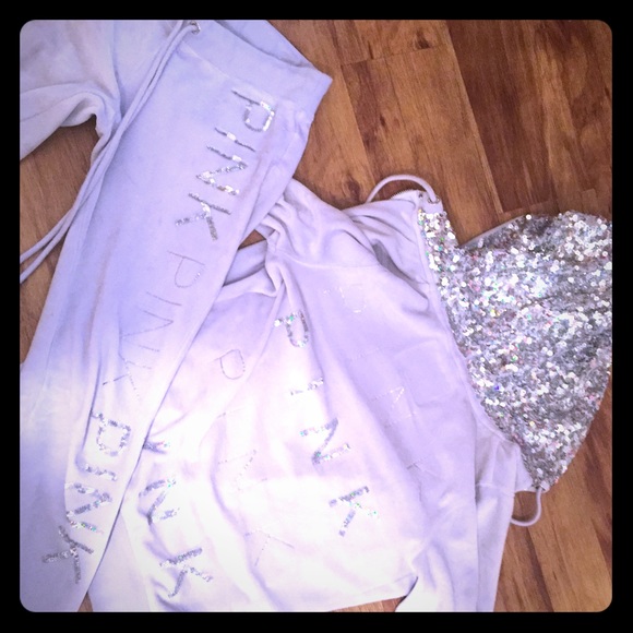 Victoria's Secret bling hood set RARE