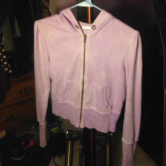 DONATED! 🌸Lavender Zip-Up Hoodie🌸 - Picture 1 of 4