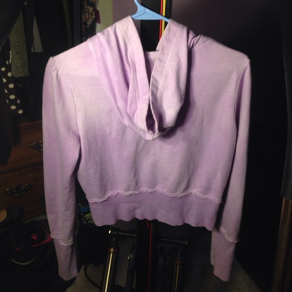 DONATED! 🌸Lavender Zip-Up Hoodie🌸 - Picture 2 of 4