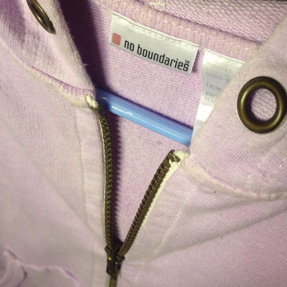 DONATED! 🌸Lavender Zip-Up Hoodie🌸 - Picture 3 of 4