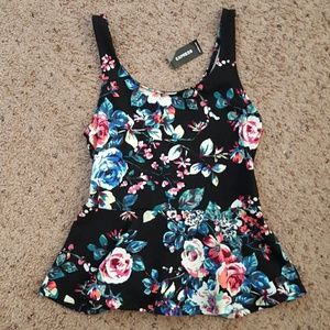 Flower-ful Peplum Top!