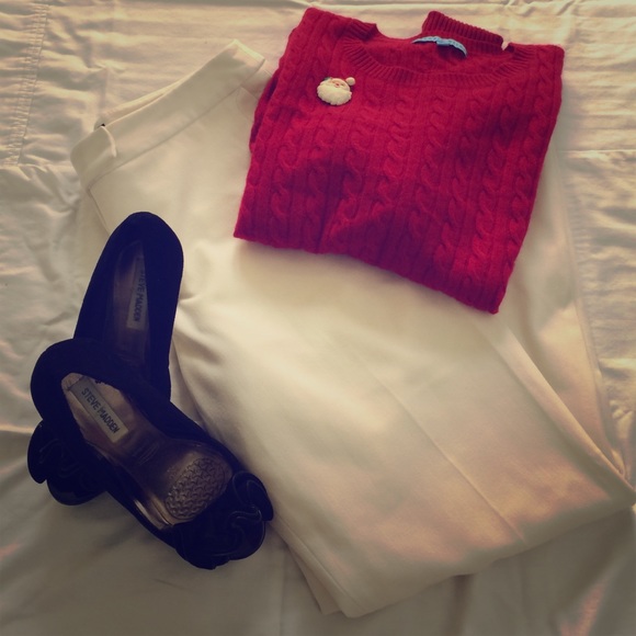 Rafella Winter White Pants