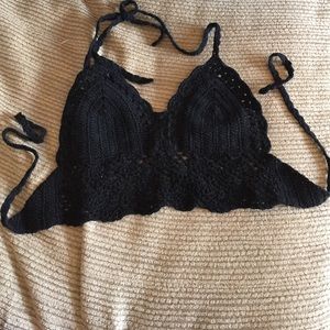 Crochet crop top