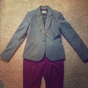 Merona tweed blazer NWOT
