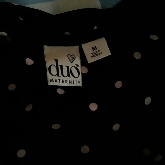 Duo maternity belted shirt. - Picture 2 of 4