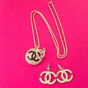 Set of designer inspired costume jewelry